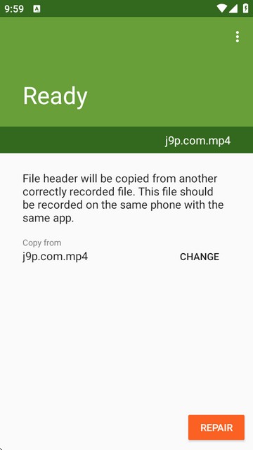 mp4fix官方版2.7.2安卓版截图2