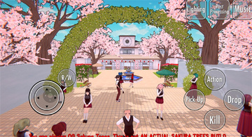 ӣ����ģ����3D���°汾(Sakura Trees)��ͼ3