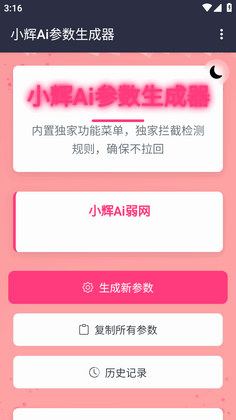 小辉Ai参数截图2
