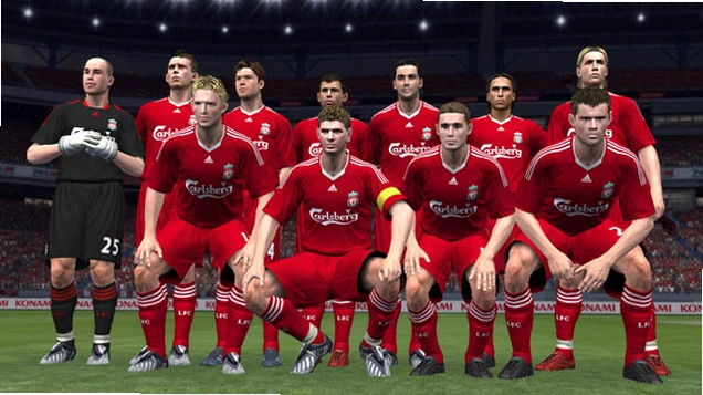 PES2009实况足球2009简体中文版传奇球员阵容展示