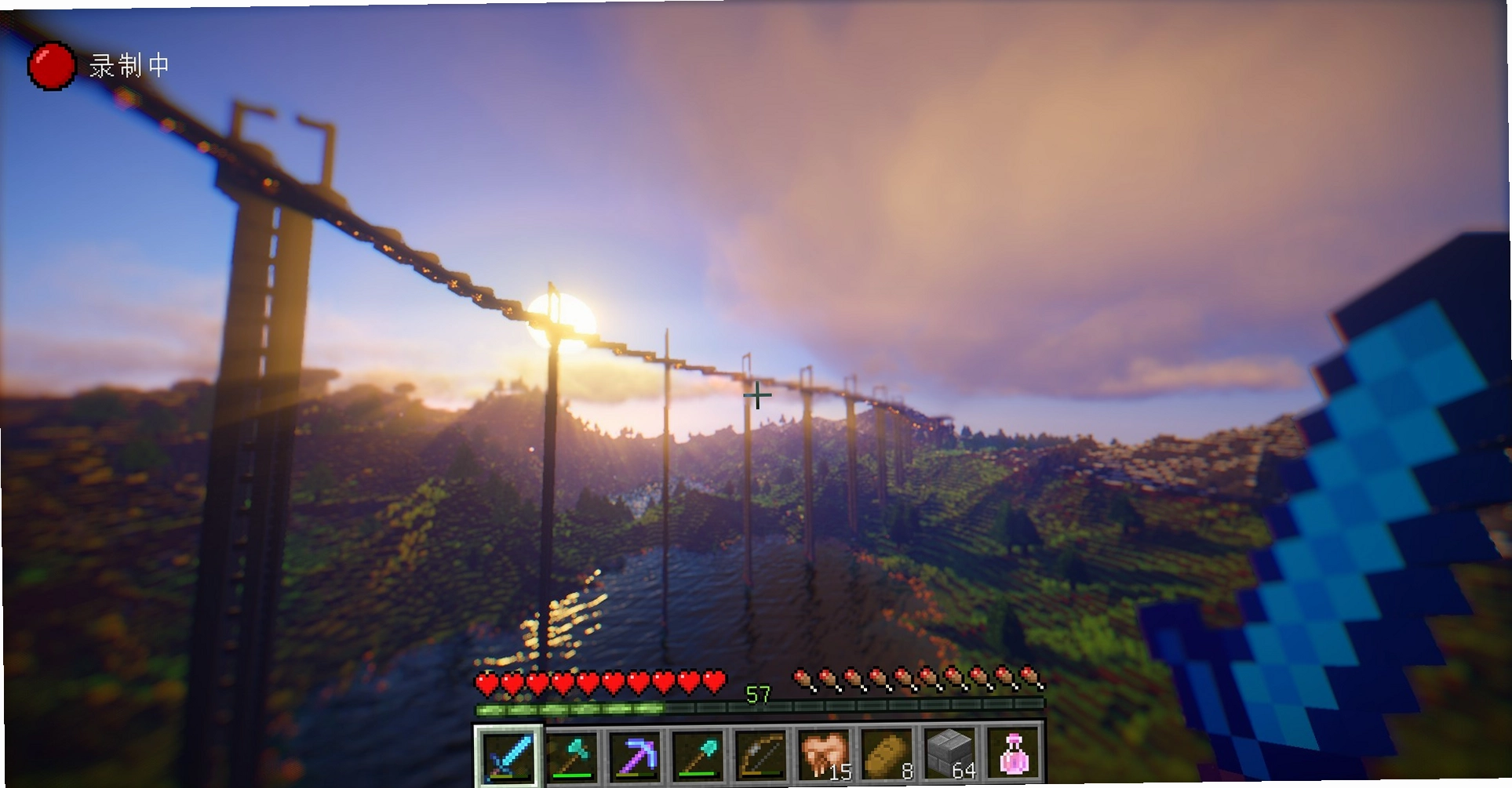 我的世界终极RPG整合包 游戏实机画面战斗场景