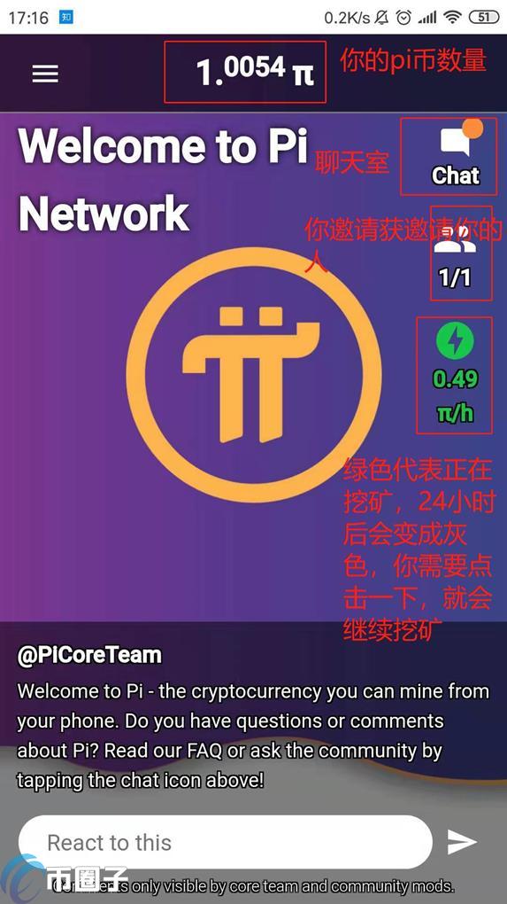 Pi币挖矿操作流程,pi币怎么挖,色彩丰富 无水印