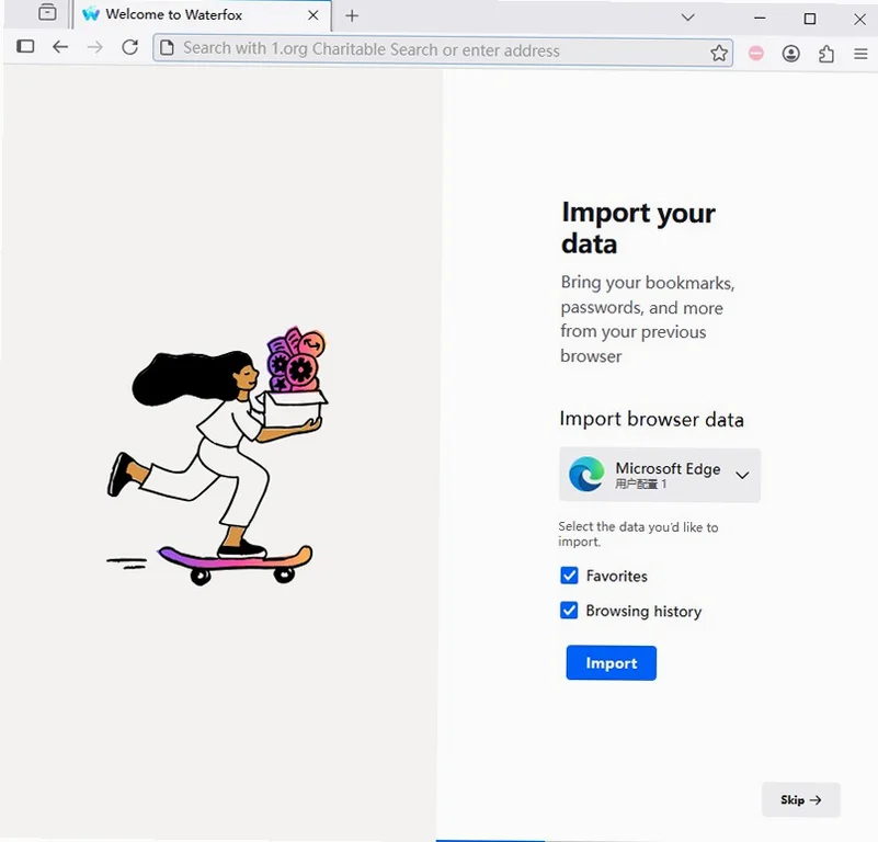 水狐浏览器官方正版(Waterfox)预览图