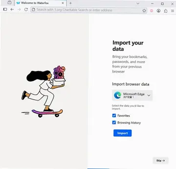 水狐浏览器官方正版(Waterfox)预览图