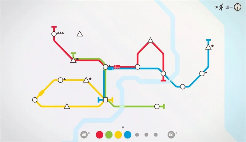 迷你地铁游戏电脑版(Mini Metro)预览图