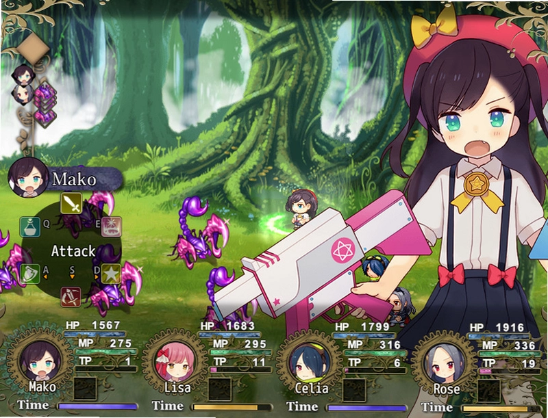 魔女迷宫rpg游戏Magical girls labyrinth预览图