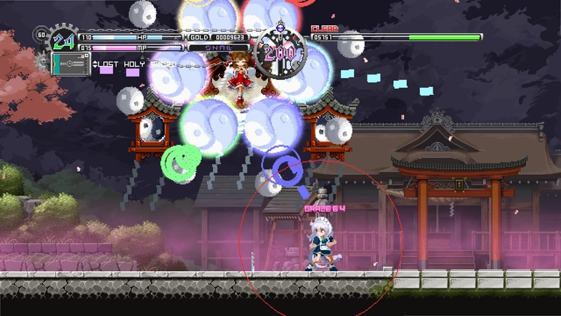 Touhou Luna Nights 中文设置界面选项截图