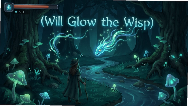 �ᷢ�����(Will Glow the Wisp) ��Ϸ��ͼ ���ⳡ��