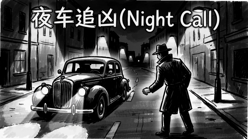 ҹ��׷��(Night Call)��Ϸ��ͼ,�ڰ��ֻ���,��̽�ڻ谵�ֵ�׷������,�ؼ��ʰ���