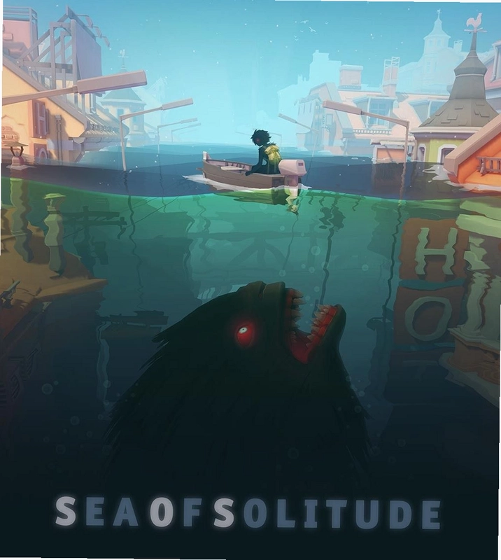孤寂之洋(Sea of Solitude)结局画面,阳光下的城市,角色和哥哥在鲜花天台重逢,温暖色调