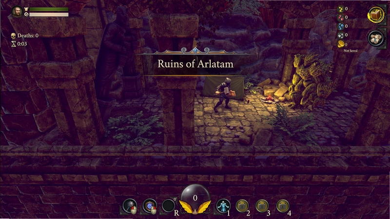 阿兹兰故事:审判(Azuran Tales: Trials)前期探索场景与宝箱