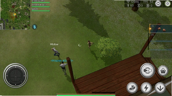 究极求生:大逃杀(SURVIVORS: Battle Royale) 实机对战操作界面截图