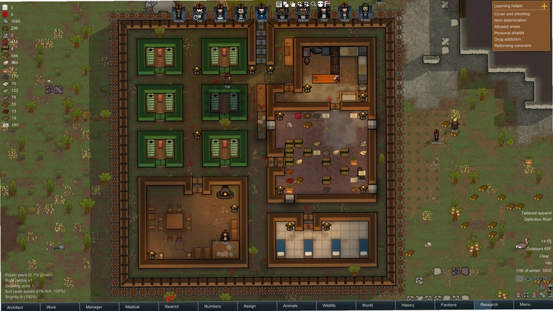 机械矿工(Mechanic Miner)生存基地防御布局