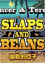 幽默的豆子Slaps Beans