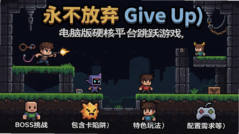 ����������(Never Give Up)���԰�Ӳ��ƽ̨��Ծ��Ϸ�������ؿ����塢BOSS��ս����ɫ�淨����������ȡ�