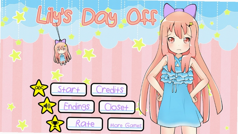 莉莉的假日(Lily's Day Off)街头对市场景 手绘画风 多结局