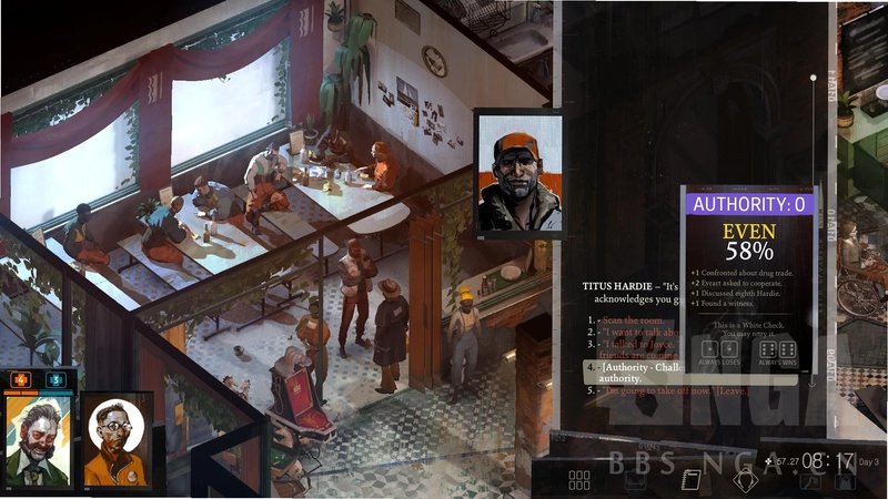 迪斯科天堂(Disco Elysium) 最低配置与推荐配置对比图