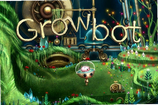 成长机器人(GrowBot)机器人解锁夜光机械外壳展示,发出淡蓝荧光