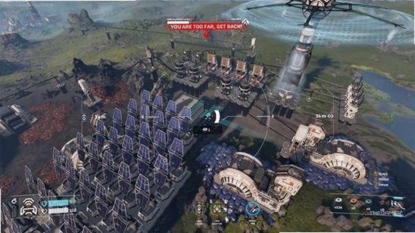 重力波免安装版星际基地建造与资源管理界面