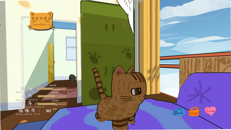 橘猫的一天游戏预览图