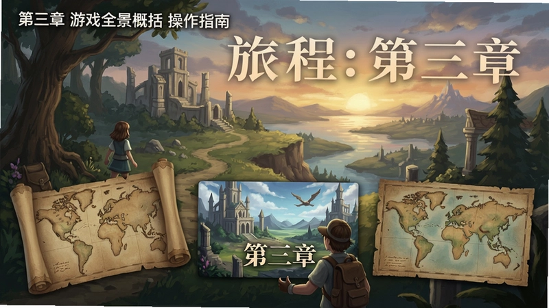 旅程:第三章 游戏全景概括 冒险解谜、剧情叙事、唯美画面与操作指南“旅程:第三章”
