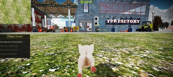 小猫的狂暴游戏预览图