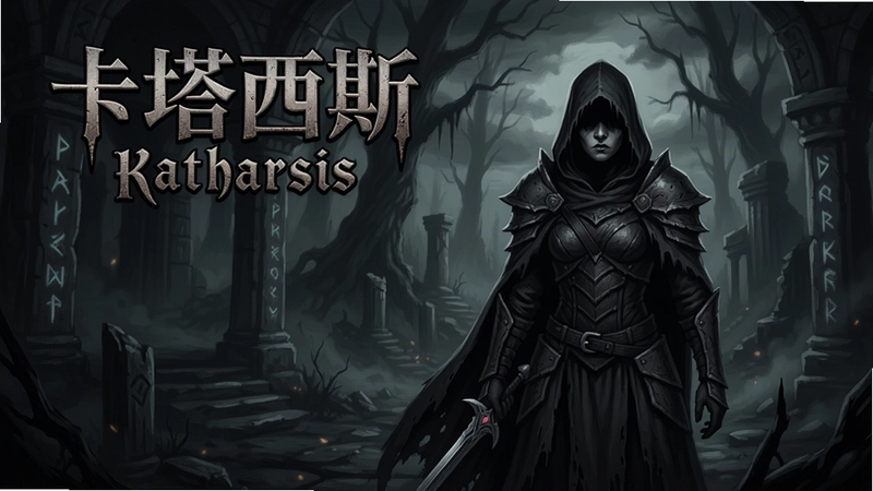 卡塔西斯Katharsis游戏场景与主角,暗黑奇幻风格“卡塔西斯Katharsis”