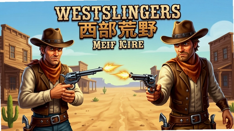 Westslingers西部枪手游戏主视觉,包含