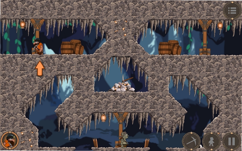 矮人矿工(Dwarflings)矮人挖矿操作界面