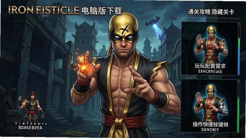 Iron Fisticle电脑版下载 玩法特色 配置需求 操作快捷键 通关攻略 隐藏关卡