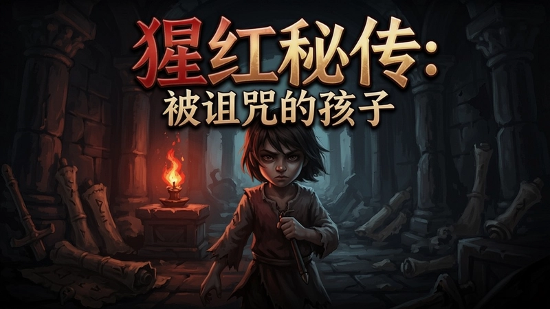 猩红秘传:被诅咒的孩子 游戏封面 角色扮演 悬疑解谜 中文版