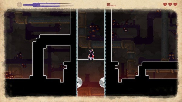 流血像素单机版They Bleed Pixels中文版游戏实际画面