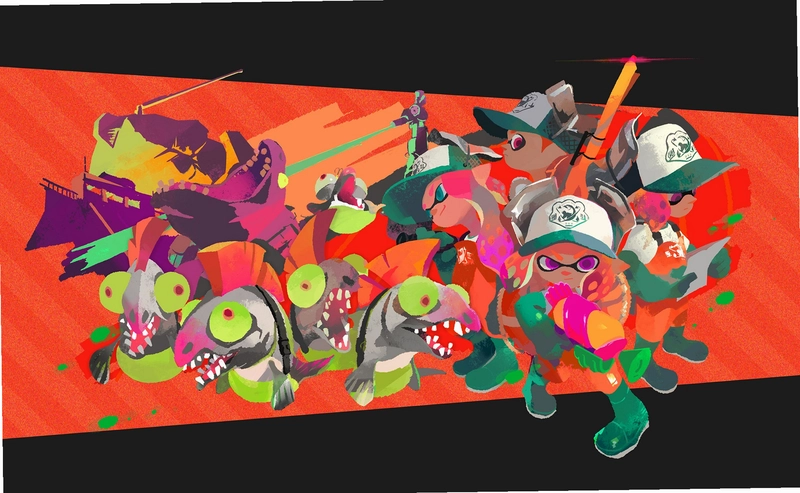 喷射战士2游戏Splatoon 2预览图