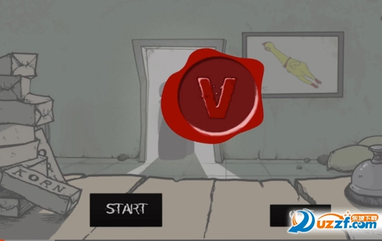 阀门(Valve)游戏 通关步数评级界面 隐藏关入口壁画
