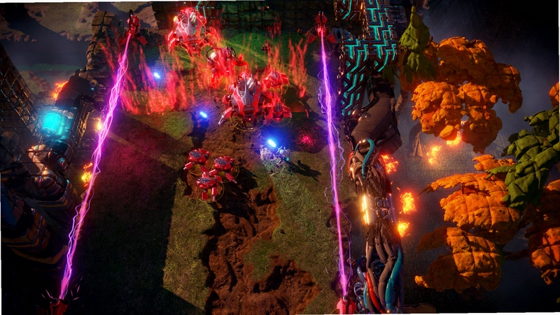 死亡机器(Nex Machina)隐藏关卡入口,周围闪烁紫色光芒