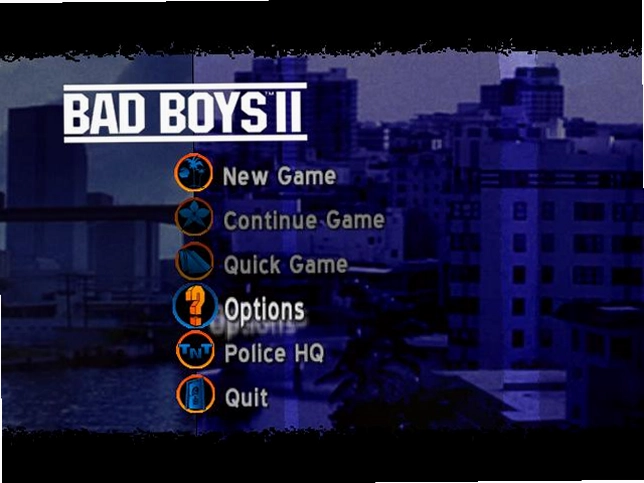 绝地战警2(bad boys2)中文语言设置界面截图