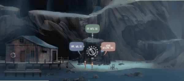 狼奔豕突(Oxenfree)剧情关键时刻对话选择画面截图