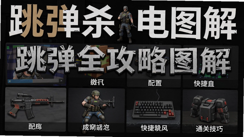 跳弹杀手电脑版“游戏全攻略图解”包含武器、配置、快捷键与通关技巧