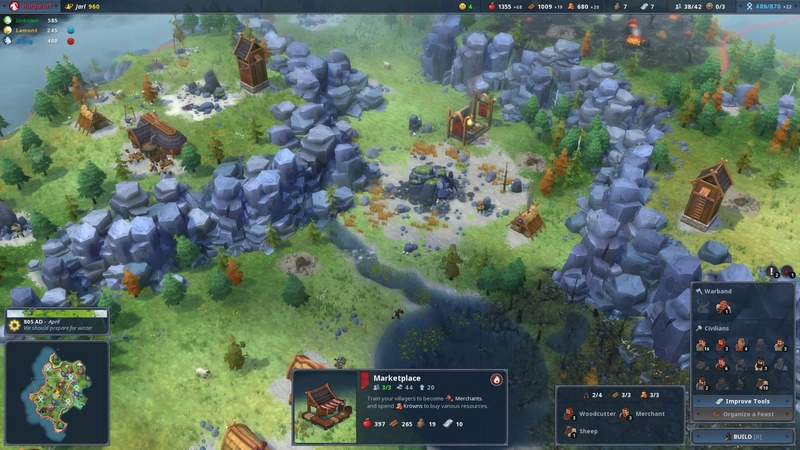 Northgard ����֮��Ԥ��ͼ