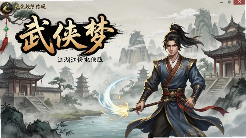 武侠梦电脑版游戏主界面,展现“武侠梦”江湖世界与角色扮演魅力