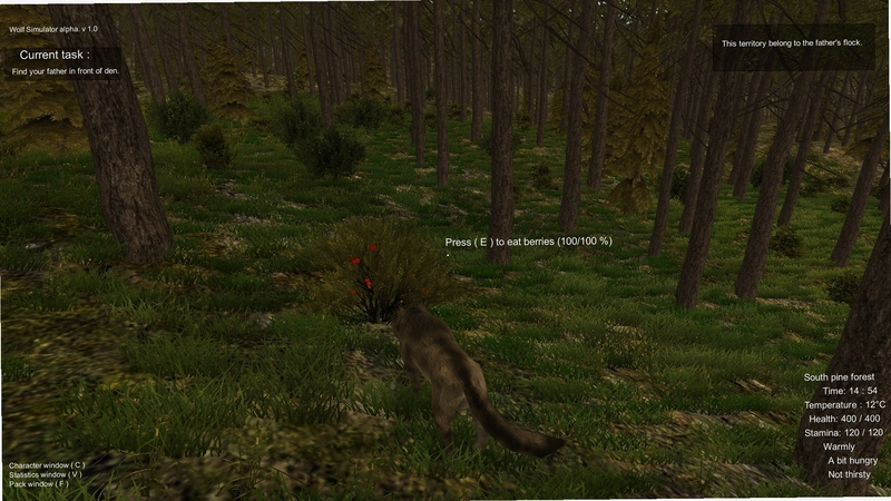 化身为狼Wolf Simulator 隐藏洞穴晶石场景