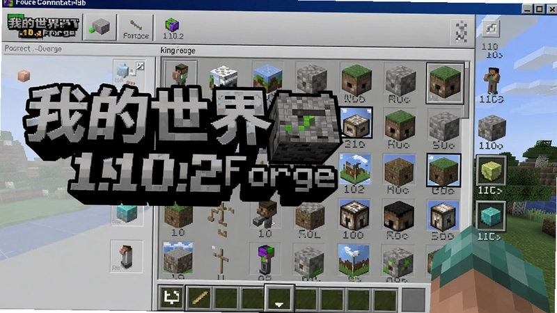 �ҵ�����1.10.2Forge��Ϸ������������ģ���б�չʾ��ͻ�����ҵ�����1.10.2Forge��������ͷḻģ��ͼ��