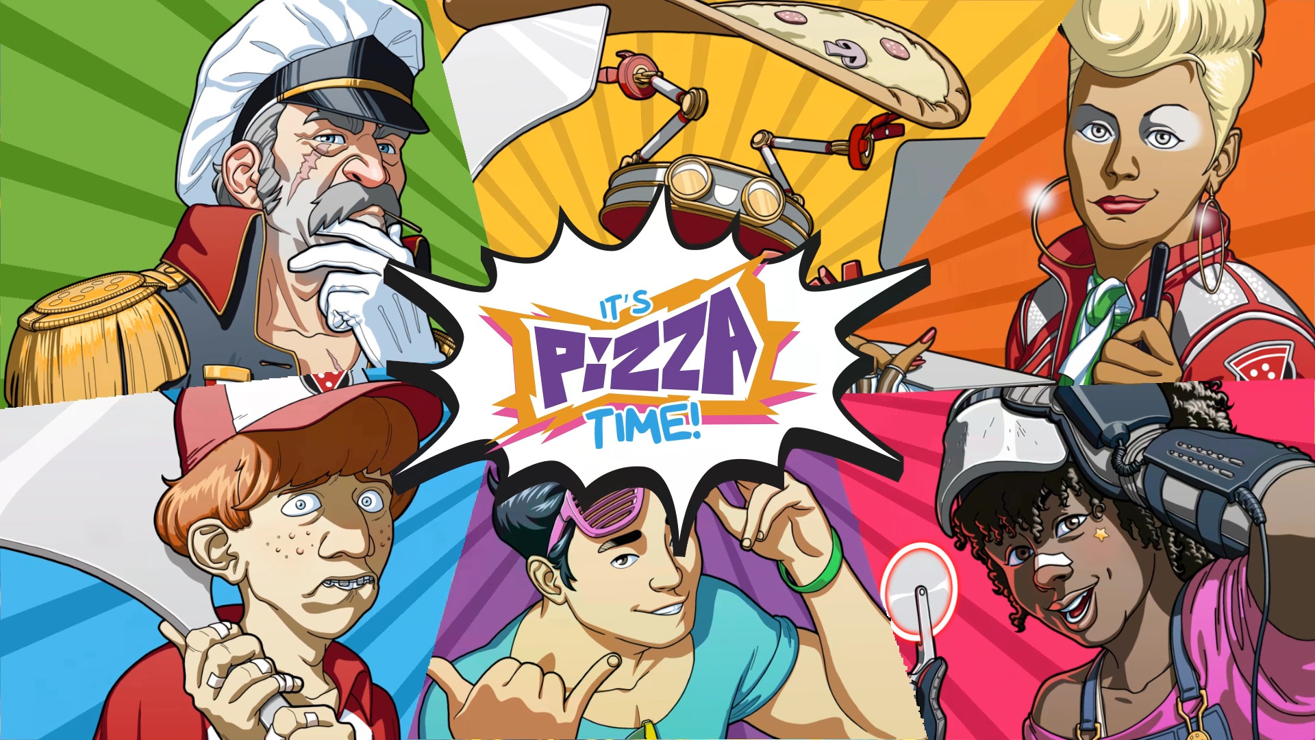 超级披萨泰坦Pizza Titan Ultra聚会分享场景
