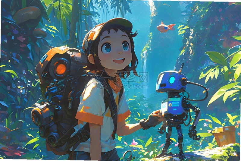 女孩机器人诞生之地游戏预览图
