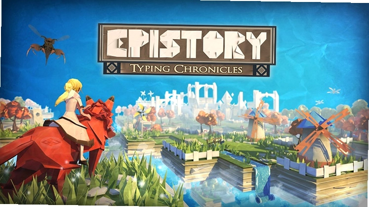 Epistory:打字编年史 游戏画面 折纸风格 战斗场景