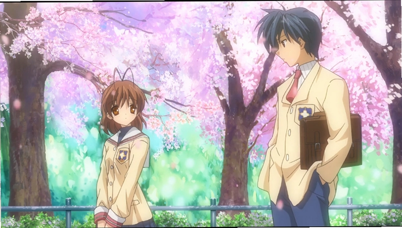 CLANNAD 剧情插图 樱花坡道 光玉