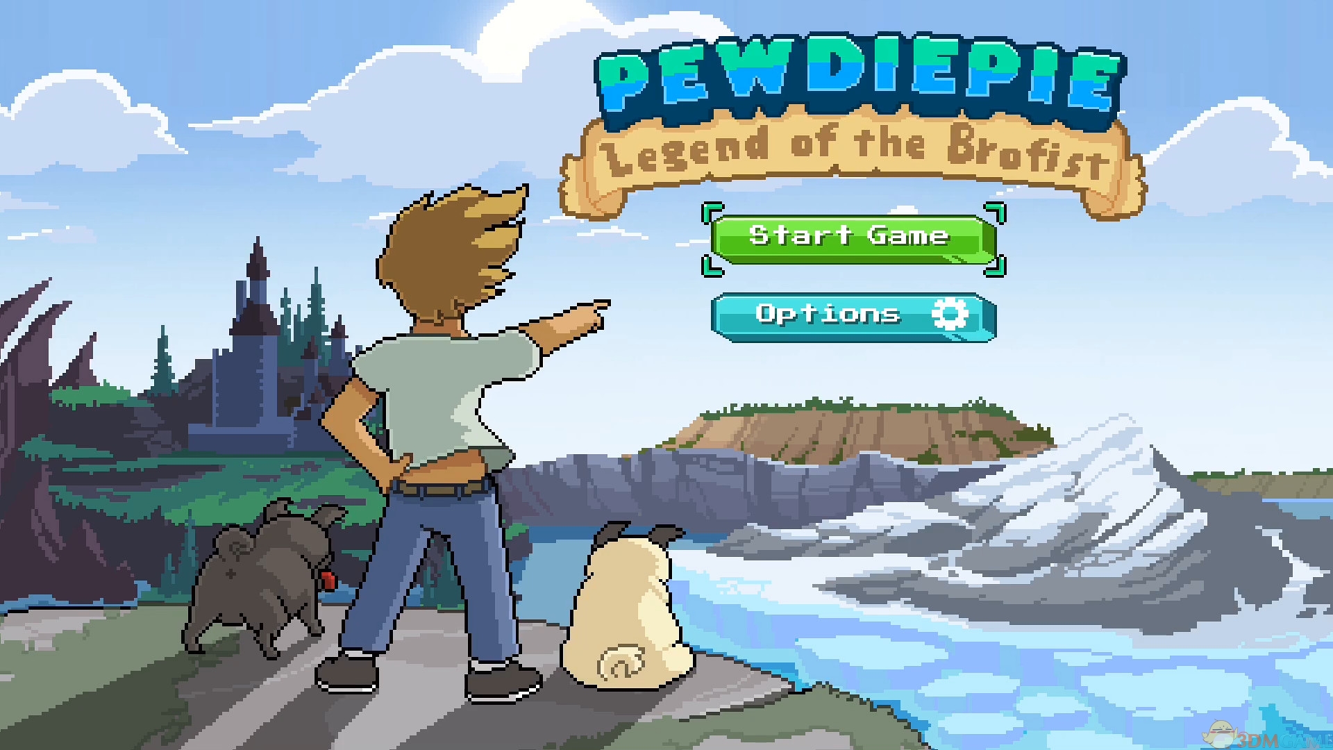 PewDiePie兄弟拳传奇游戏汉化版补丁位置截图