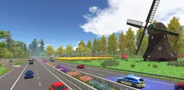 ���ٹ�·����ģ�ⵥ����Ԥ��ͼ