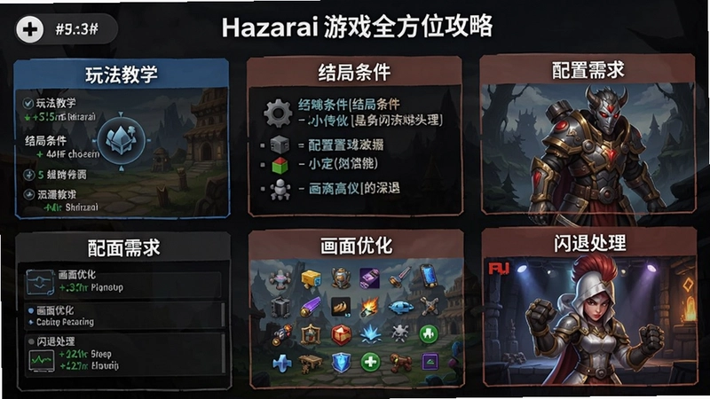 Hazarai��Ϸȫ��λ���ԣ����ǡ��淨��ѧ����������������������󡱡������Ż��������˴������Ⱥ���֪ʶ