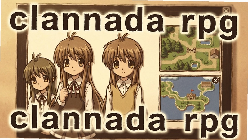 һ��չʾclannad rpg��Ϸ�����桢������ɫ�������ͼ�������ۺ�����ͼ��������ܰ���ţ�ע����clannad rpg��